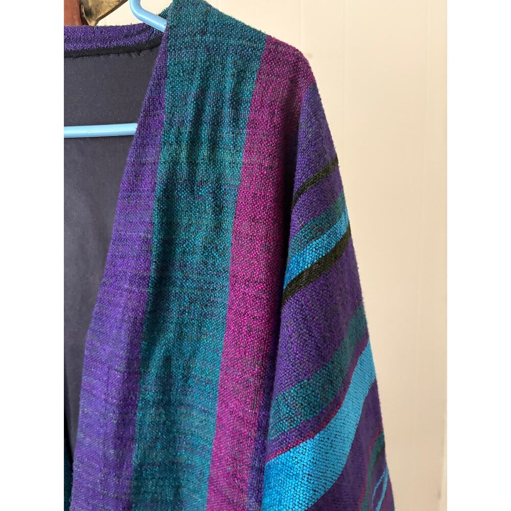 Handwoven Artisan Anoushka Kimono Style Cardigan - Picture 5 of 7